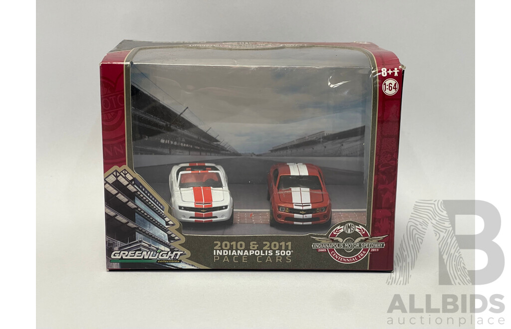 Greenlight Collectables Indianapolis 500 Pace Cars Twin Set - 1/64 Scale