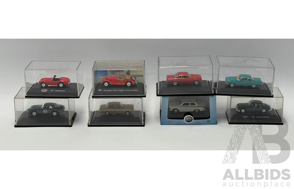 Assorted Miniature Model Cars - 1/72 Scale