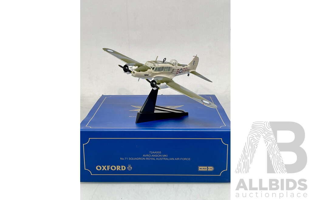 Oxford Models Arvo Anson Mk I - 1/72 Scale