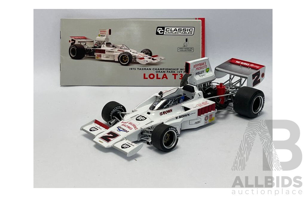 Classic Carlectable 1975 Lola T332 - 1/18 Scale