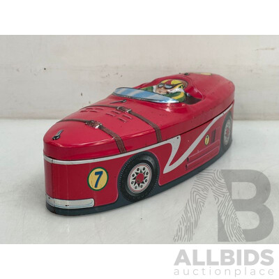 Vintage Tin Racing Car