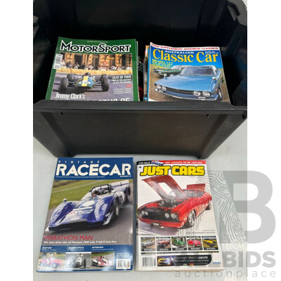 Vintage Racecar, Just Cars, MotorSport and Australian Classic Car Magazines