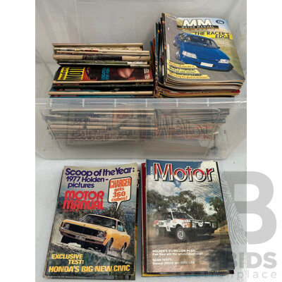 Motor Manual and Modern Motor Magazines