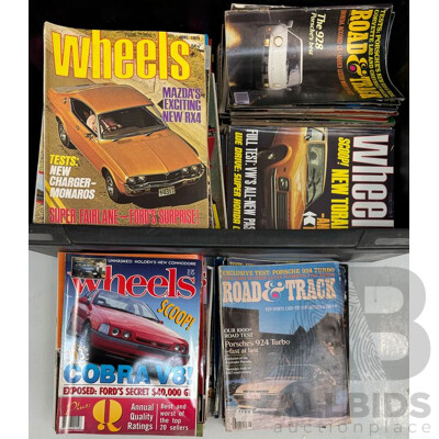 Wheels and Road & Track Magazines