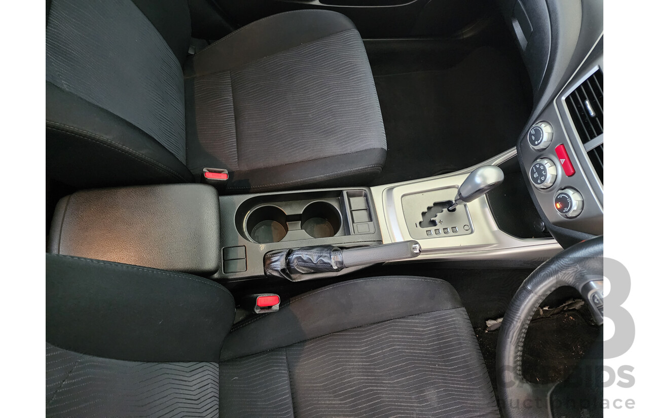 10/2009 Subaru Impreza RX (AWD) AWD MY09 5D Hatchback White 2.0L