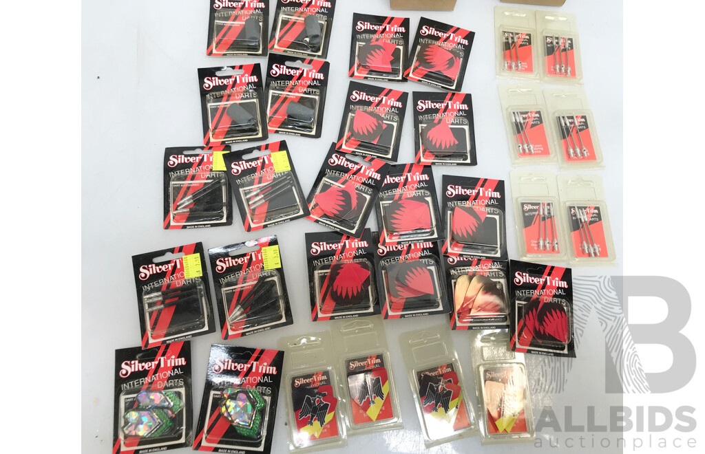 Bulk Lot of Assorted Darts Equipment and Accessories