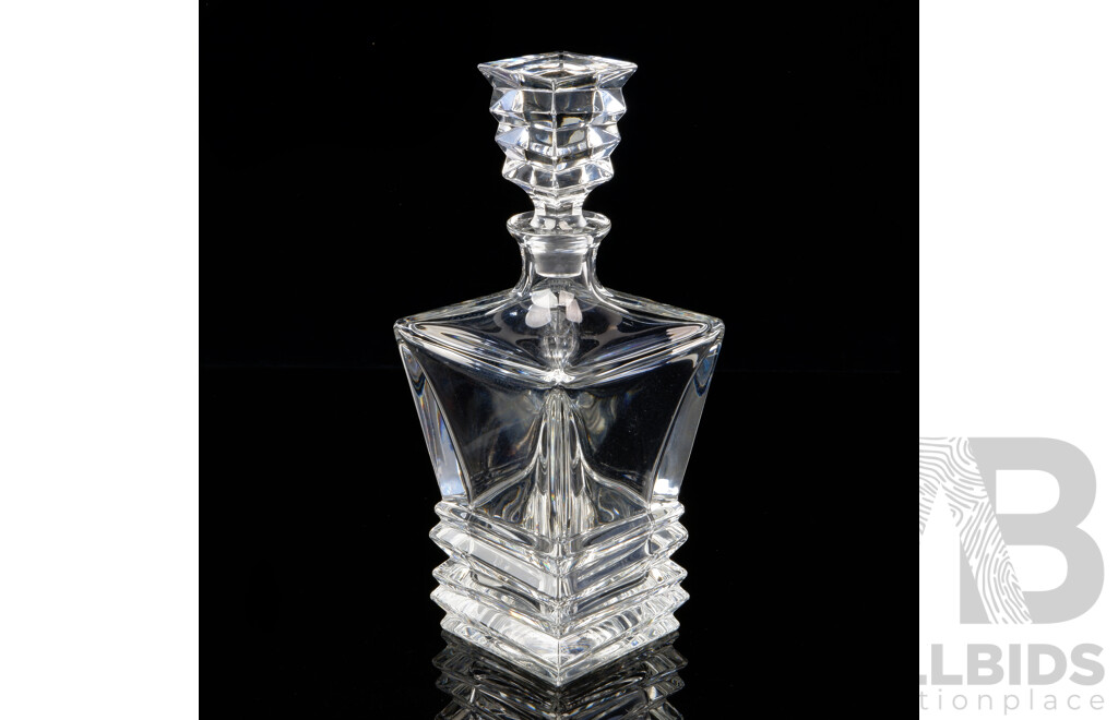 Royal Doulton Crystal Decanter with Stopper