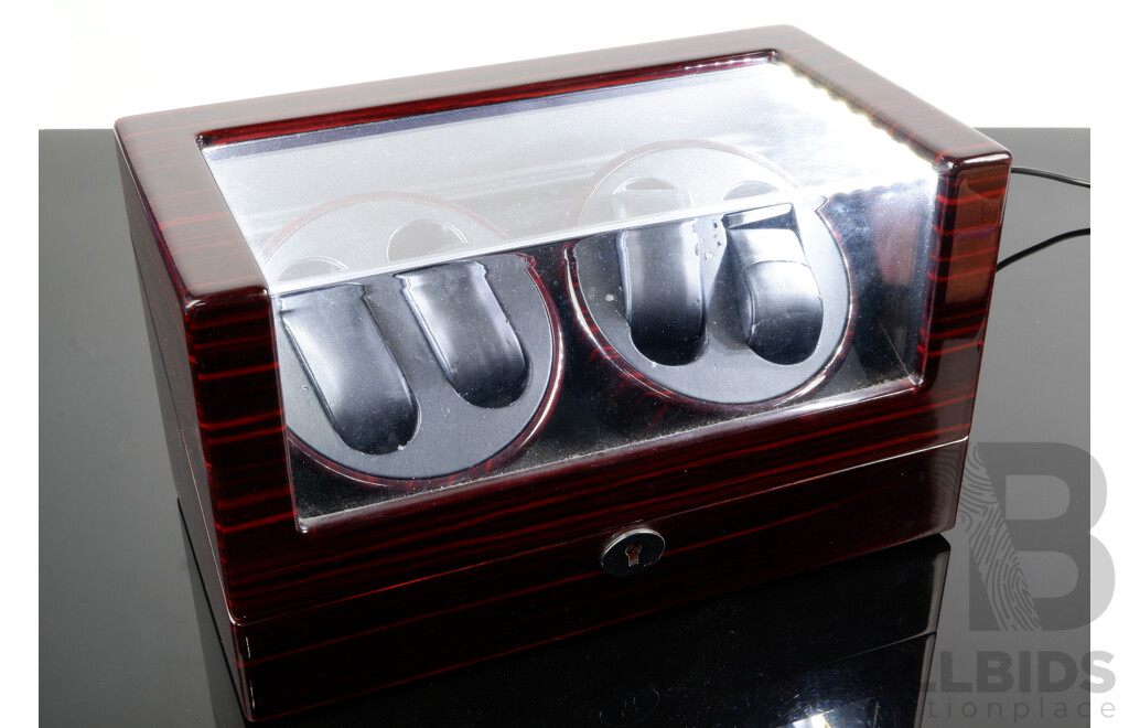 Automatic Quad Watch Winder Case