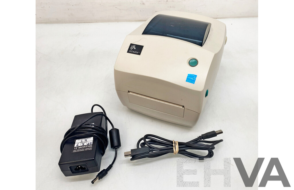 Zebra Technologies (GC420t) Monochrome Thermal Transfer Label Printer