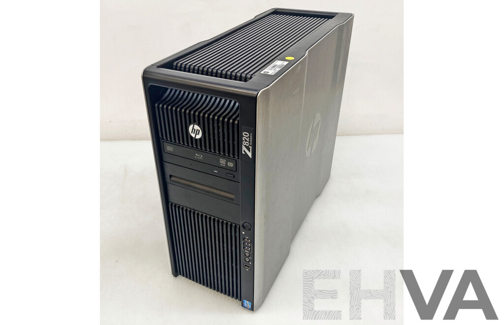 HP Z820 Dual Intel Xeon (E5-2620) 2.00GHz-2.50GHz 6-Core CPU Workstation
