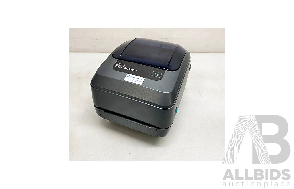 Zebra Technologies (GK420t) Thermal Transfer Label Printer