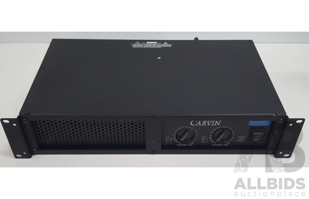 Carvin (DCM2000L) Professional Series Power Amplifier