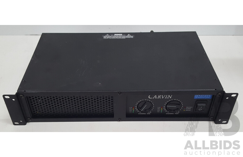 Carvin (DCM2000L) Professional Series Power Amplifier