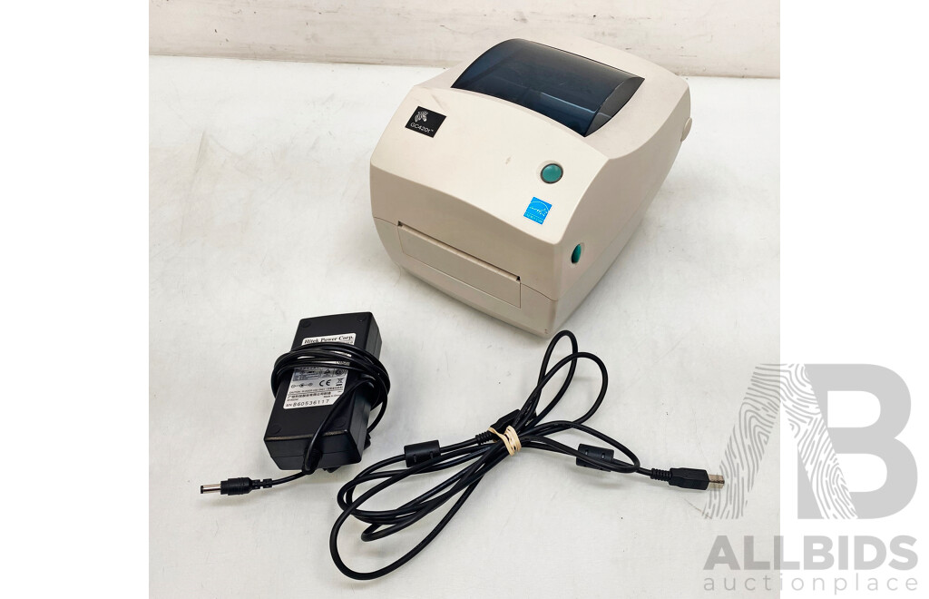 Zebra Technologies (GC420t) Monochrome Thermal Transfer Label Printer