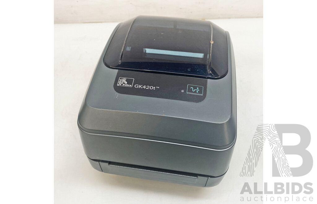 Zebra Technologies (GK420t) Thermal Transfer Label Printer