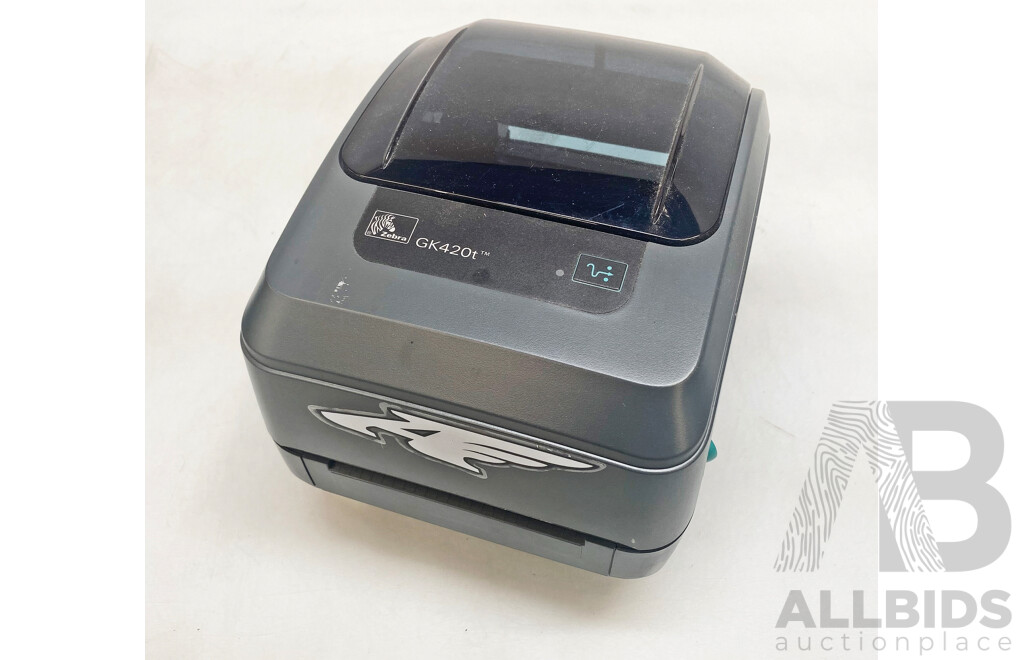 Zebra Technologies (GK420t) Thermal Transfer Label Printer