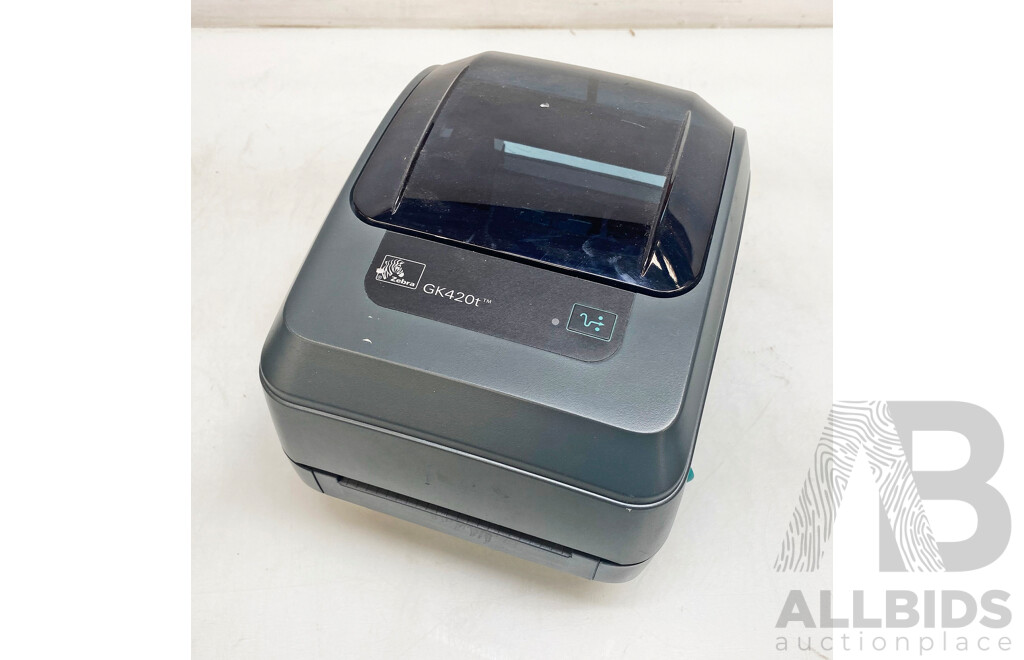 Zebra Technologies (GK420t) Thermal Transfer Label Printer