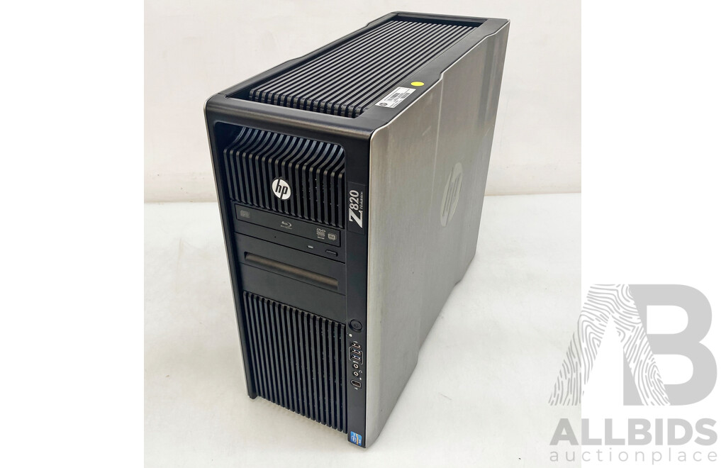 HP Z820 Dual Intel Xeon (E5-2620) 2.00GHz-2.50GHz 6-Core CPU Workstation