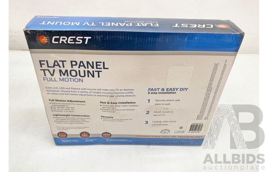 Crest Flat Panel TV Mount