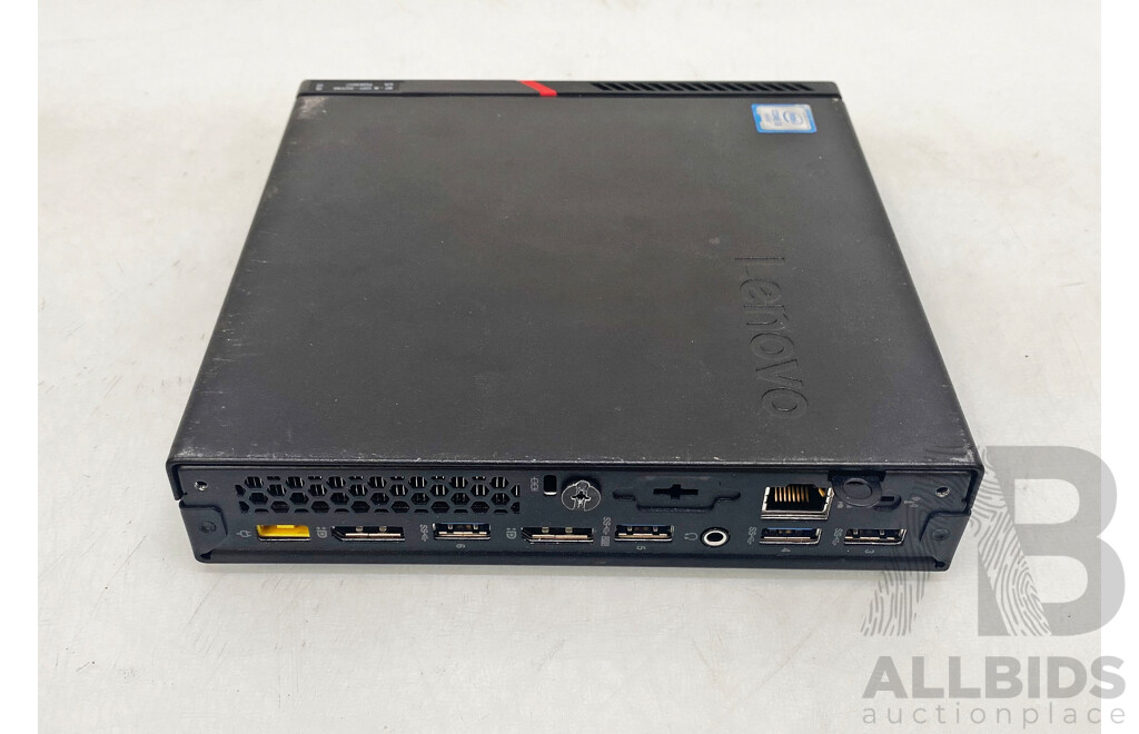 Lenovo ThinkCentre M700 Intel Core I3 (6100T) 3.20GHz 2-Core CPU Mini Desktop Computer