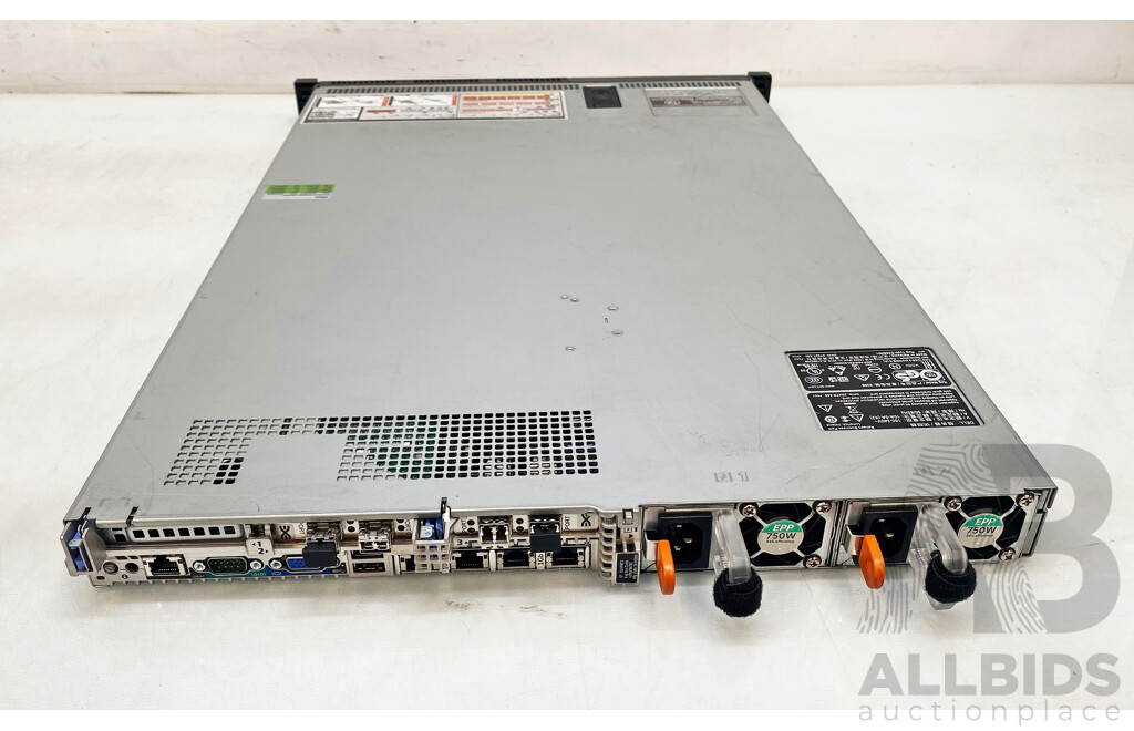 Dell PowerEdge R630 Dual Intel Xeon (E5-2630 V4) 2.20GHz - 3.10GHz 10-Core CPU 1RU Server W/ 64GB DDR4