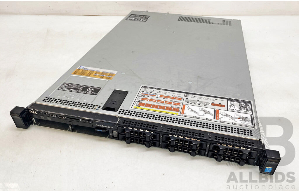 Dell PowerEdge R630 Dual Intel Xeon (E5-2680 V3) 2.50GHz - 3.30GHz 12-Core CPU 1RU Server W/ 64GB DDR4