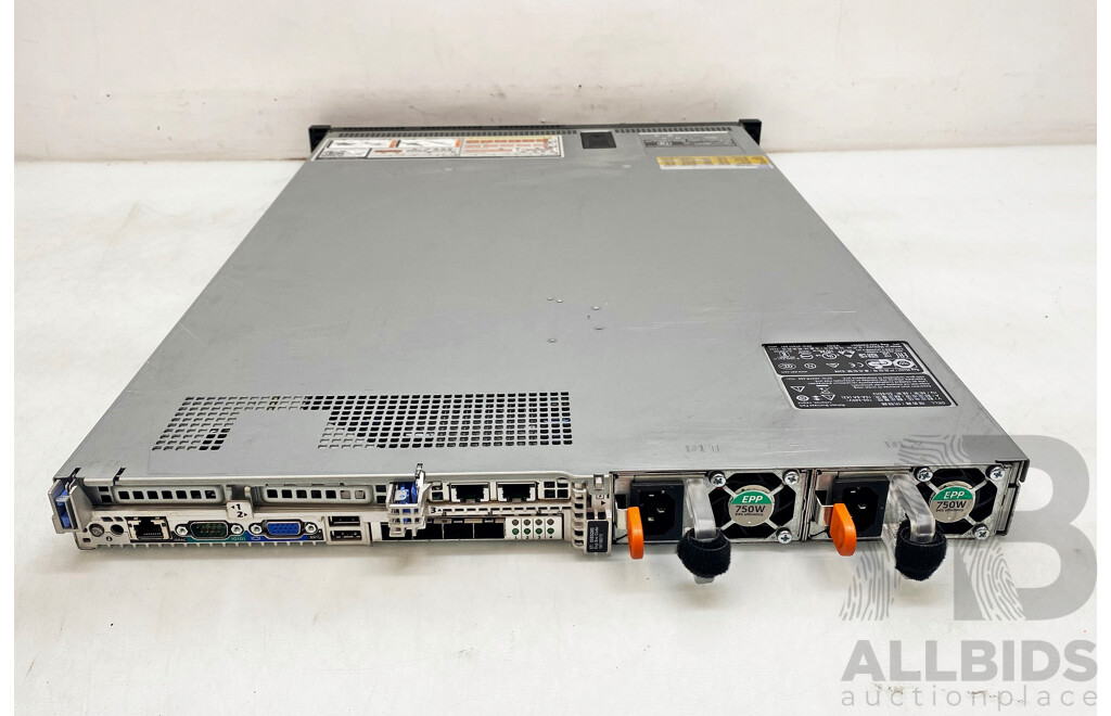 Dell PowerEdge R630 Dual Intel Xeon (E5-2630 V4) 2.20GHz - 3.10GHz 10-Core CPU 1RU Server W/ 128GB DDR4