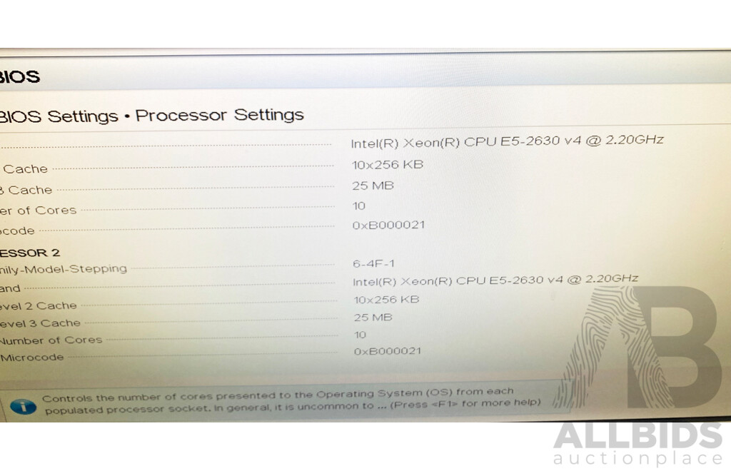 Dell PowerEdge R630 Dual Intel Xeon (E5-2630 V4) 2.20GHz - 3.10GHz 10-Core CPU 1RU Server W/ 128GB DDR4