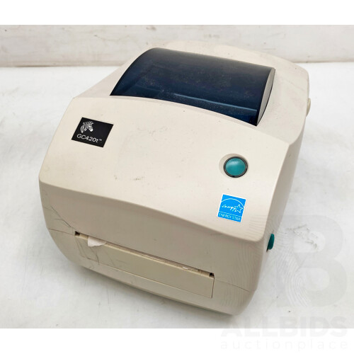 Zebra Technologies (GC420t) Monochrome Thermal Transfer Label Printer