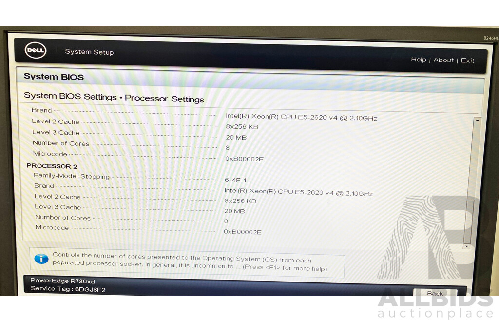 Dell PowerEdge R730xd Dual Intel Xeon (E5-2620 V4) 2.10GHz-3.00GHz 8-Core CPU 2RU Server W/ 96GB DDR4