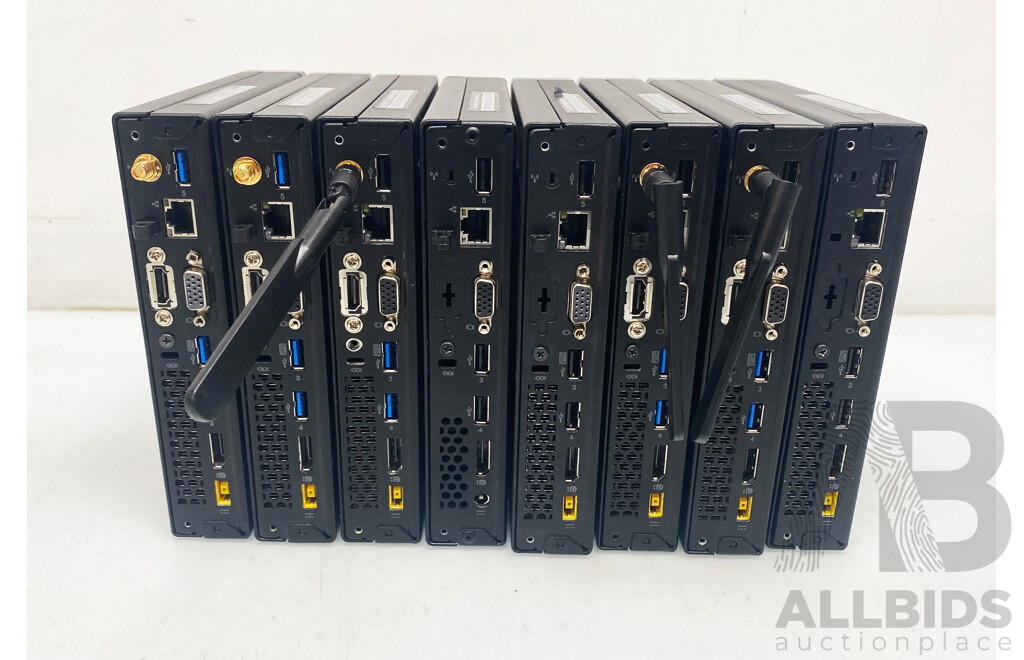 Assorted Lot of Lenovo Small Form Factor Desktops