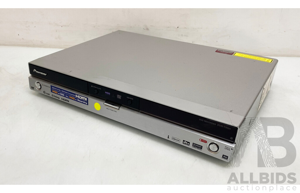 Pioneer (DVR-745H) DVD Recorder