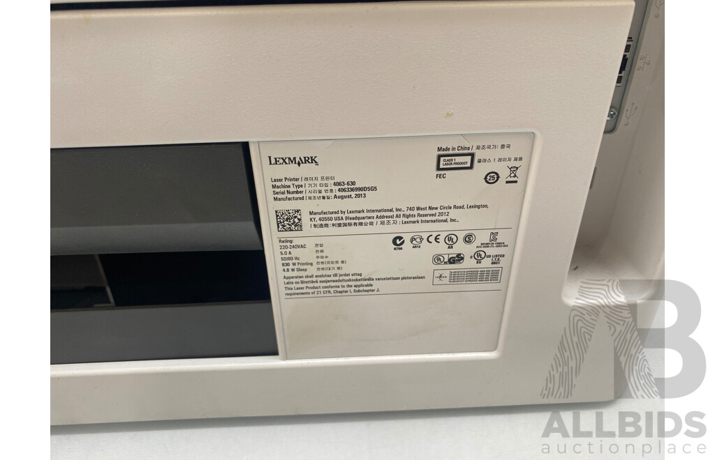 Lexmark MS812dn Laser Printer