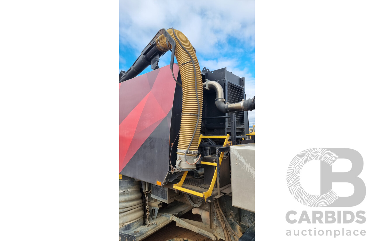 04/2008 Hino FM1J SER 2 C/CAB 6 X 4 Schwarze Street Sweeper Diesel 7.7L
