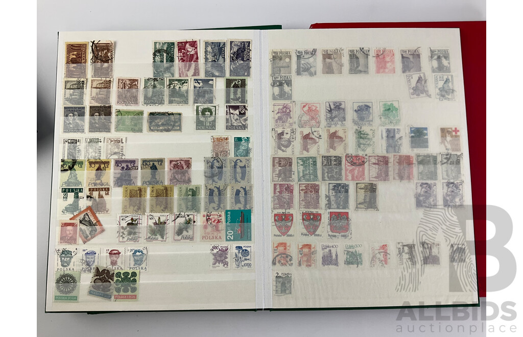 Collection of Vintage International Cancelled Stamps Including USA, Canada, Denmark, Russia, Jamaica, Paraguay and More