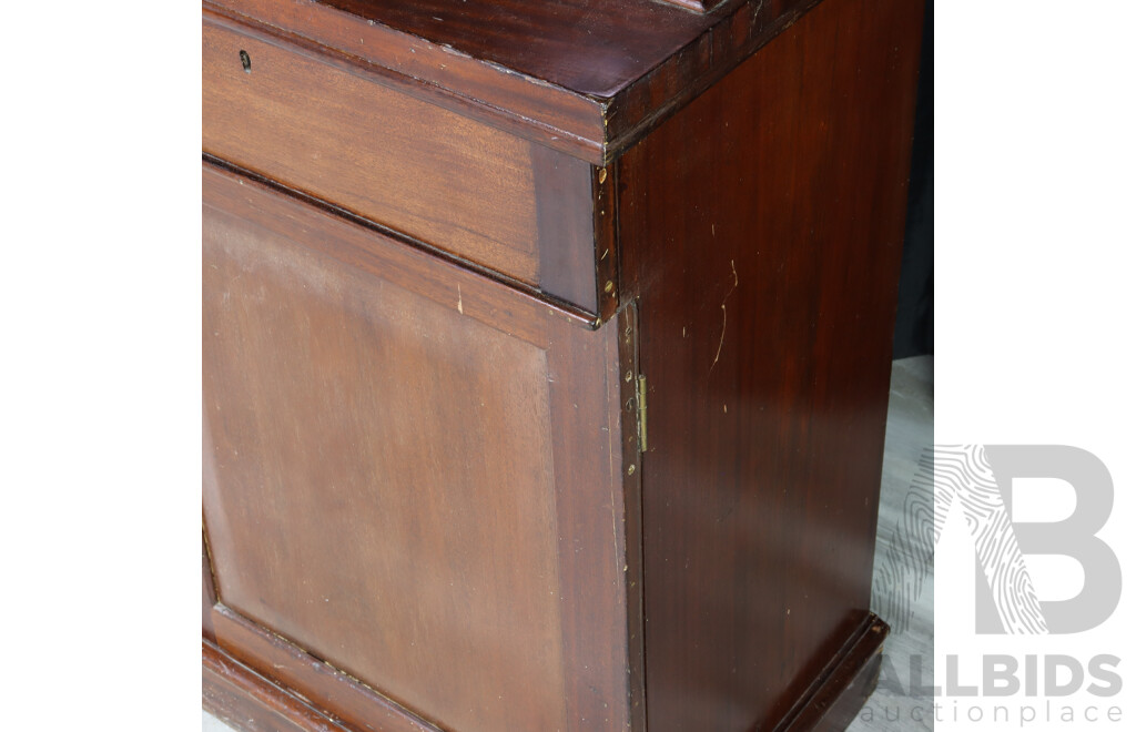 Antique Two Piece Bookcase