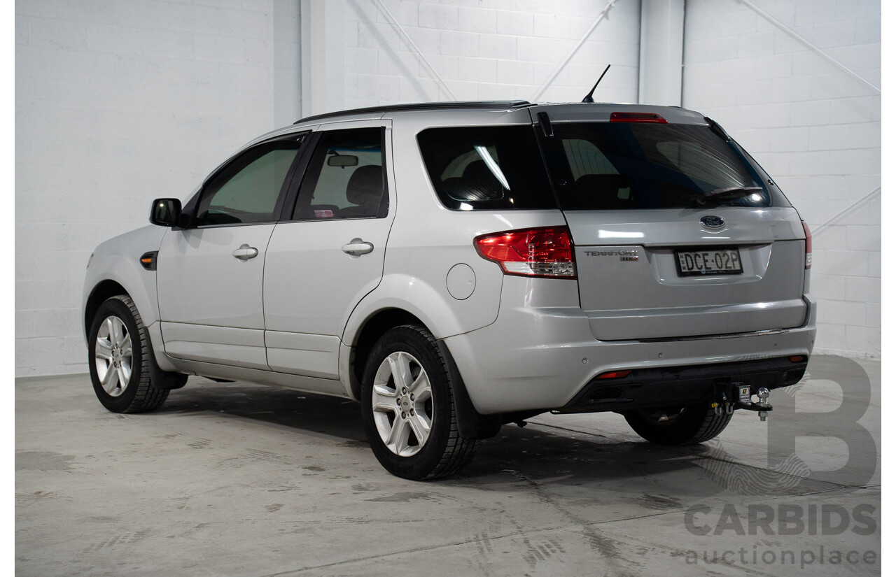 1/2014 Ford Territory TX SZ MK2 4d Wagon Silver Turbo Diesel 2.7L