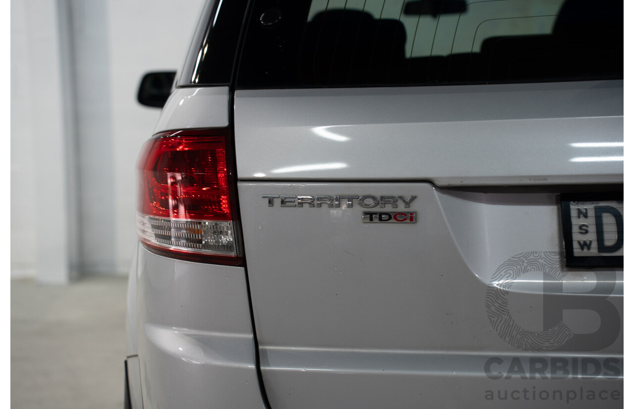 1/2014 Ford Territory TX SZ MK2 4d Wagon Silver Turbo Diesel 2.7L