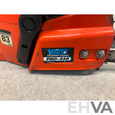 Victa Professional Chainsaw Pro 450 Lot 1552702 EHVA