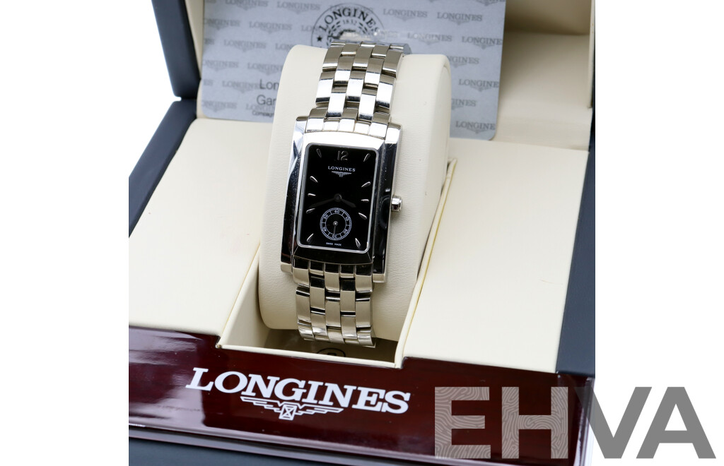 Longines Dolce Vita L5.655.4.76.6 Men's Watch with Box and Warranty Card