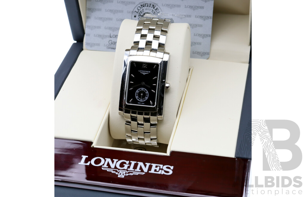 Longines Dolce Vita L5.655.4.76.6 Men's Watch with Box and Warranty Card