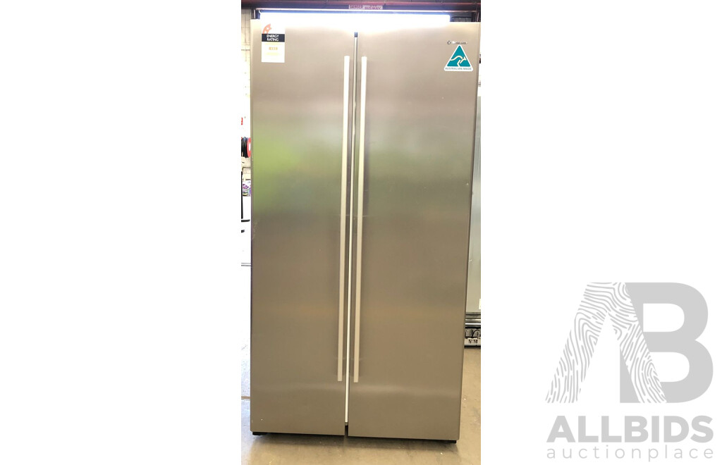 Westinghouse 610 Litre Stainless Steel Side by Side Fridge/Freezer