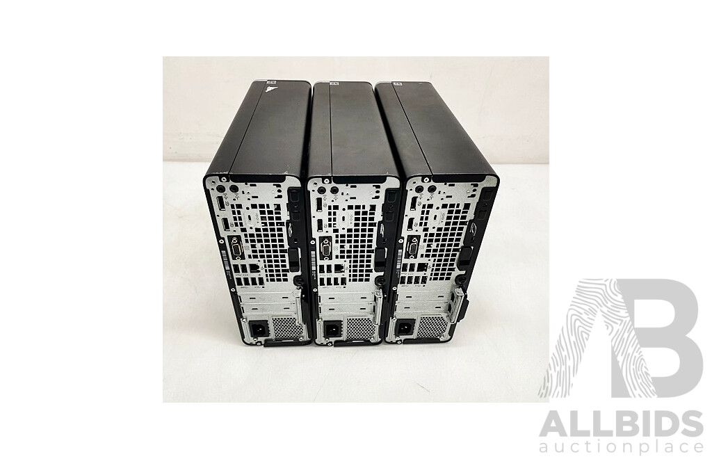 HP (705 G4 SFF) Elitedesk Desktop Computer - Lot of Three