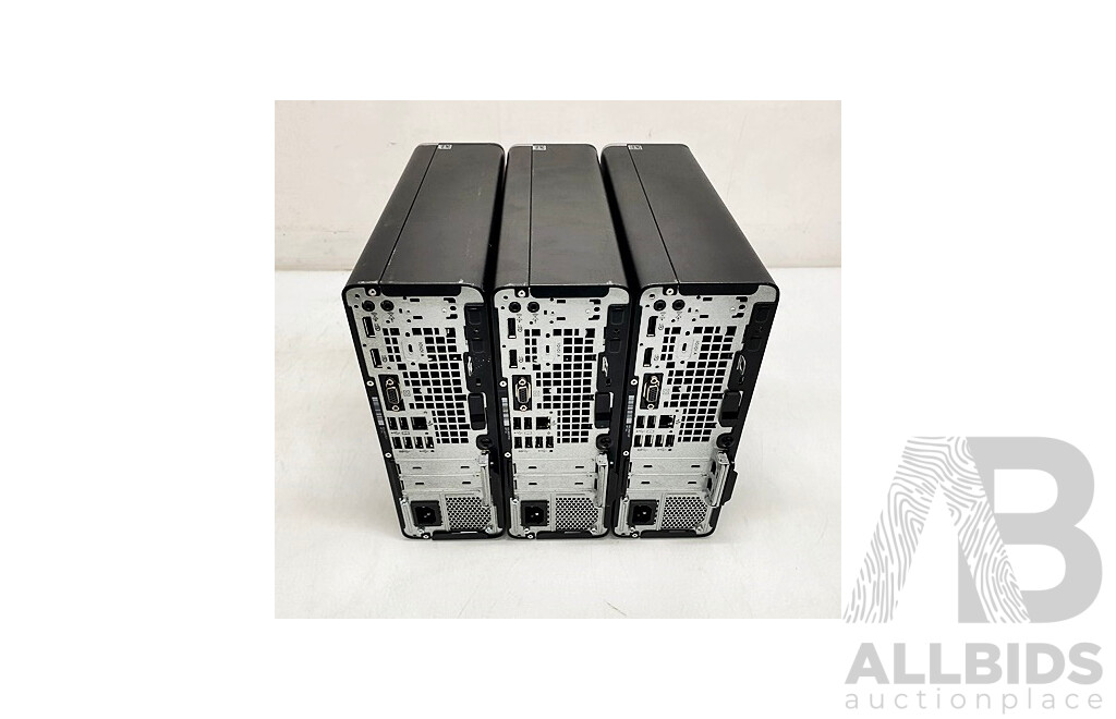 HP (705 G4 SFF) Elitedesk Desktop Computer - Lot of Three