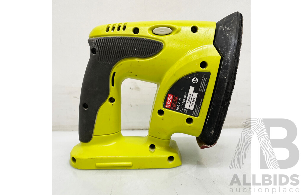 Ryobi 18v Cordless Sander