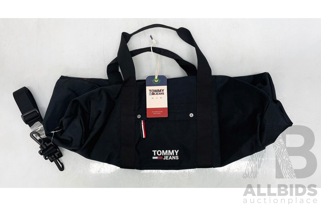 Navy Blue Tommy Jeans Duffel Bag