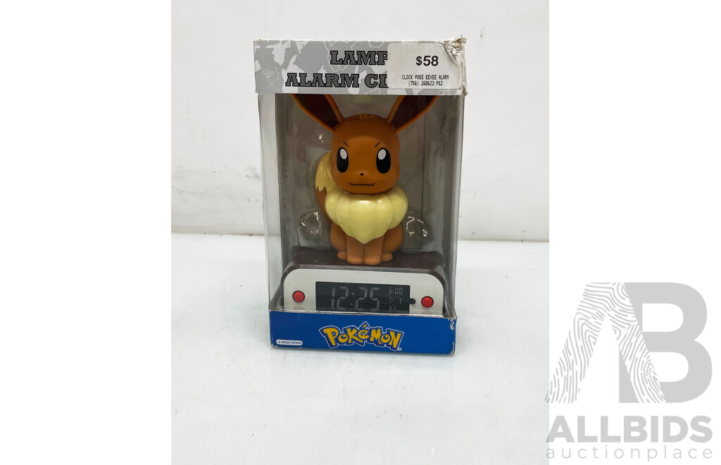 Eevee Pokemon Alarm Clock