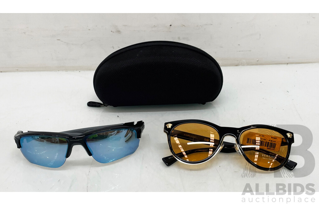 Pair of Sunglasses and Case