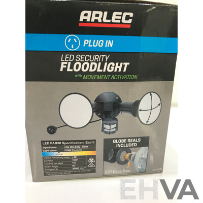 Arlec 30W DIY Security Flood Light with Movement Activation