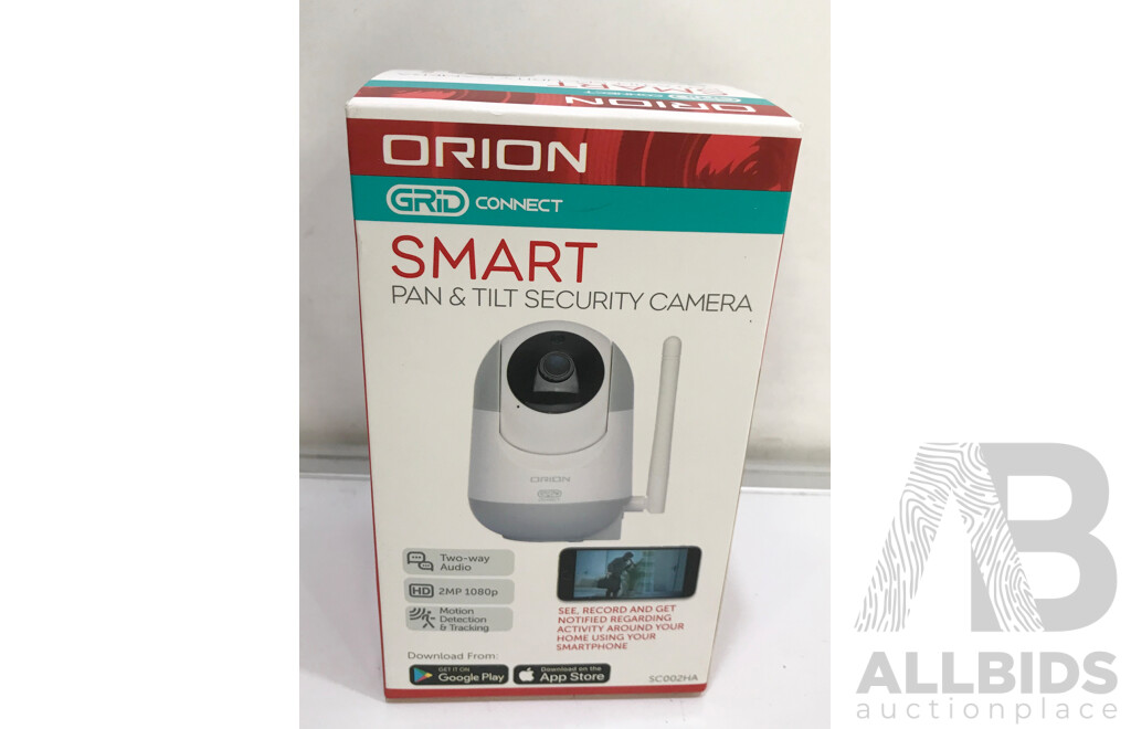 Orion Smart 1080p Smart Pan & Tilt Security Camera